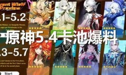 原神卡池爆料最新3.5,神秘新角色揭晓，卡池爆料引玩家热议
